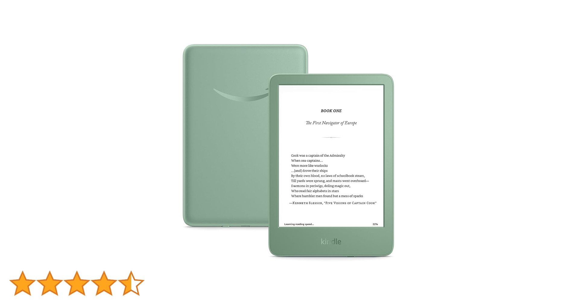 Amazon Kindle (16 GB) - najlżejszy i najbardziej kompaktowy